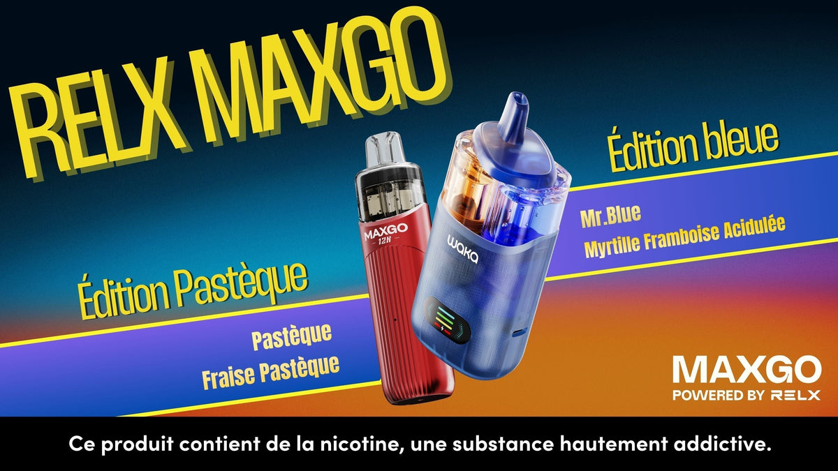 Au-delà du jetable : comment les RELX MAXGO 24K et 12K redéfinissent l