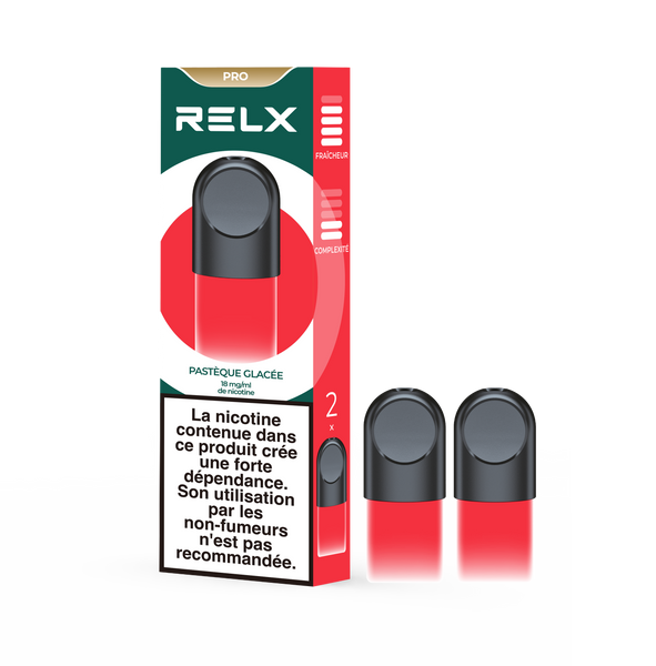 Shop RELX France Vape Pod RELX Pod Pro Watermelon Price EUR7.99 Achetez RELX Français Vape Pod PASTÈQUE GLACÉE Prix €7.99 Commandez maintenant
